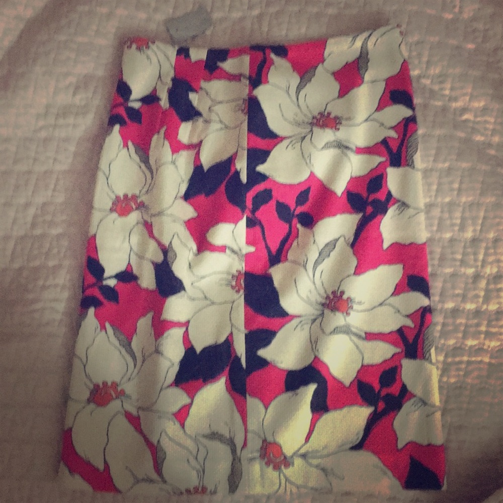 NWT Ann Taylor Printed Skirt OP